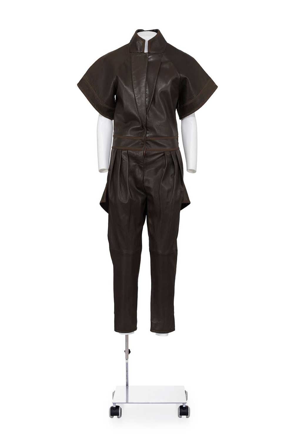 GIVENCHY BY RICCARDO TISCI FW 12 LEATHER OVERALLS - image 1