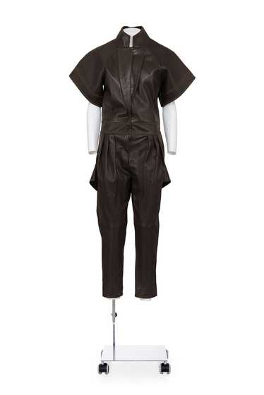 GIVENCHY BY RICCARDO TISCI FW 12 LEATHER OVERALLS