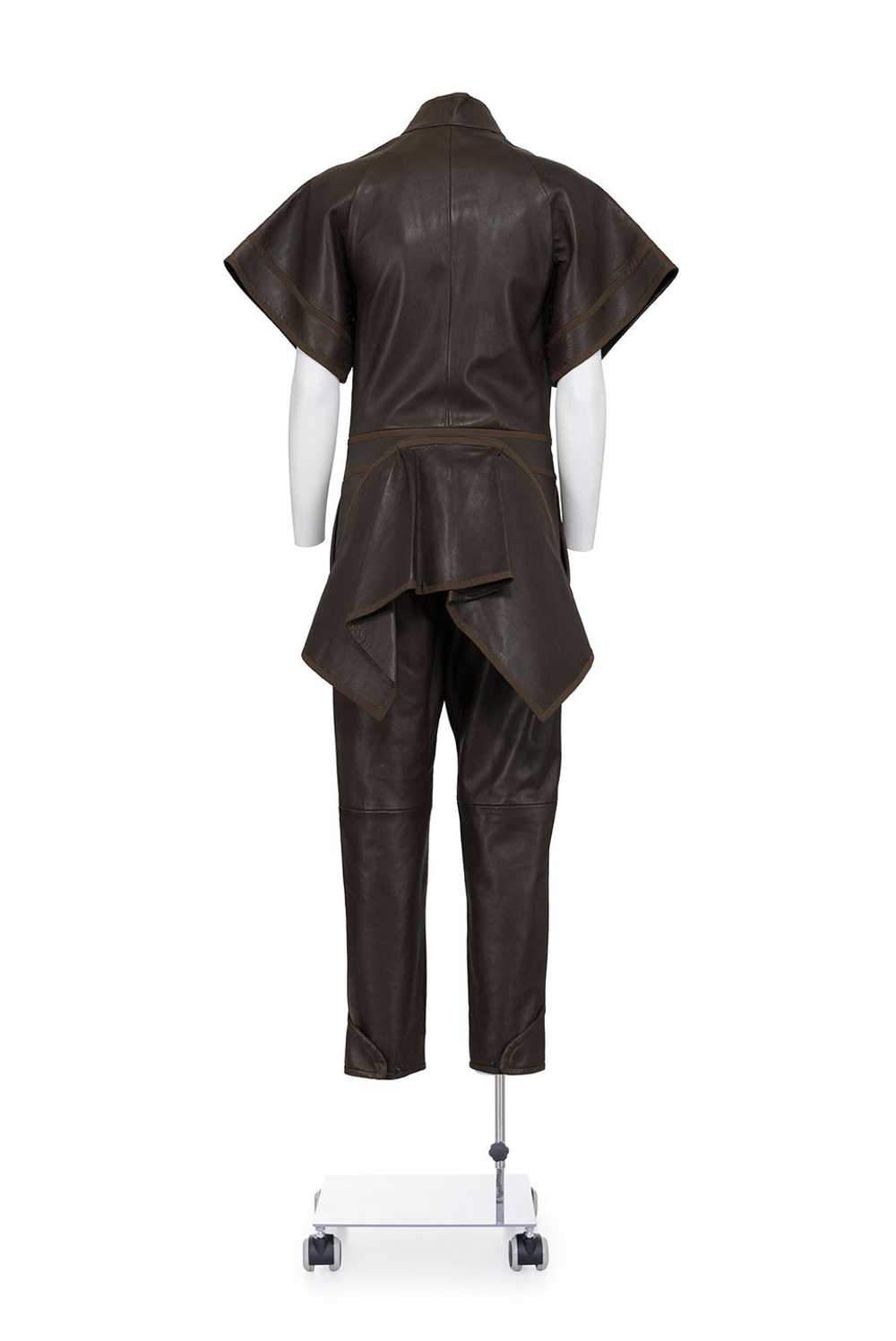 GIVENCHY BY RICCARDO TISCI FW 12 LEATHER OVERALLS - image 3