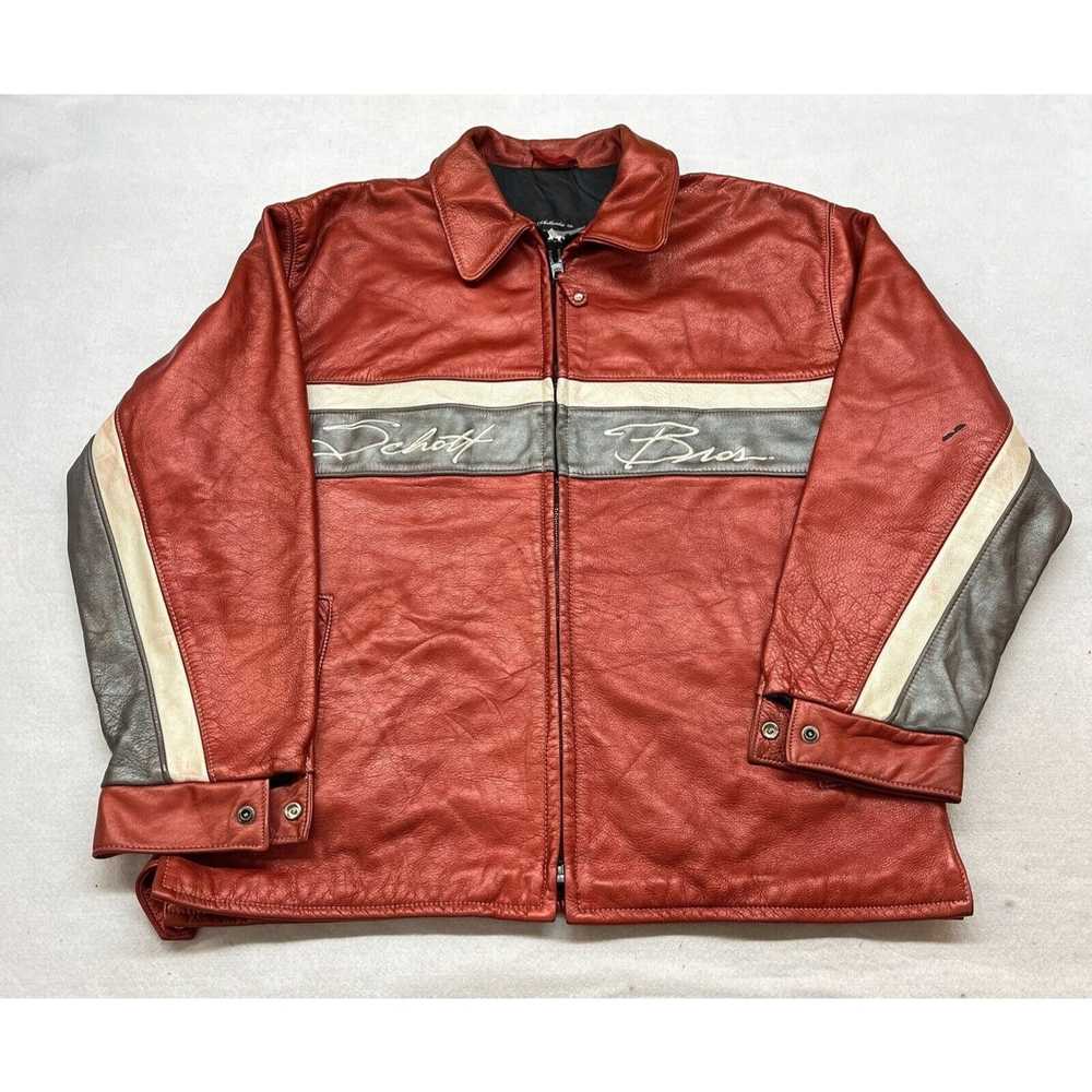 Schott Vintage SCHOTT NYC Leather Jacket Size 2XL… - image 1
