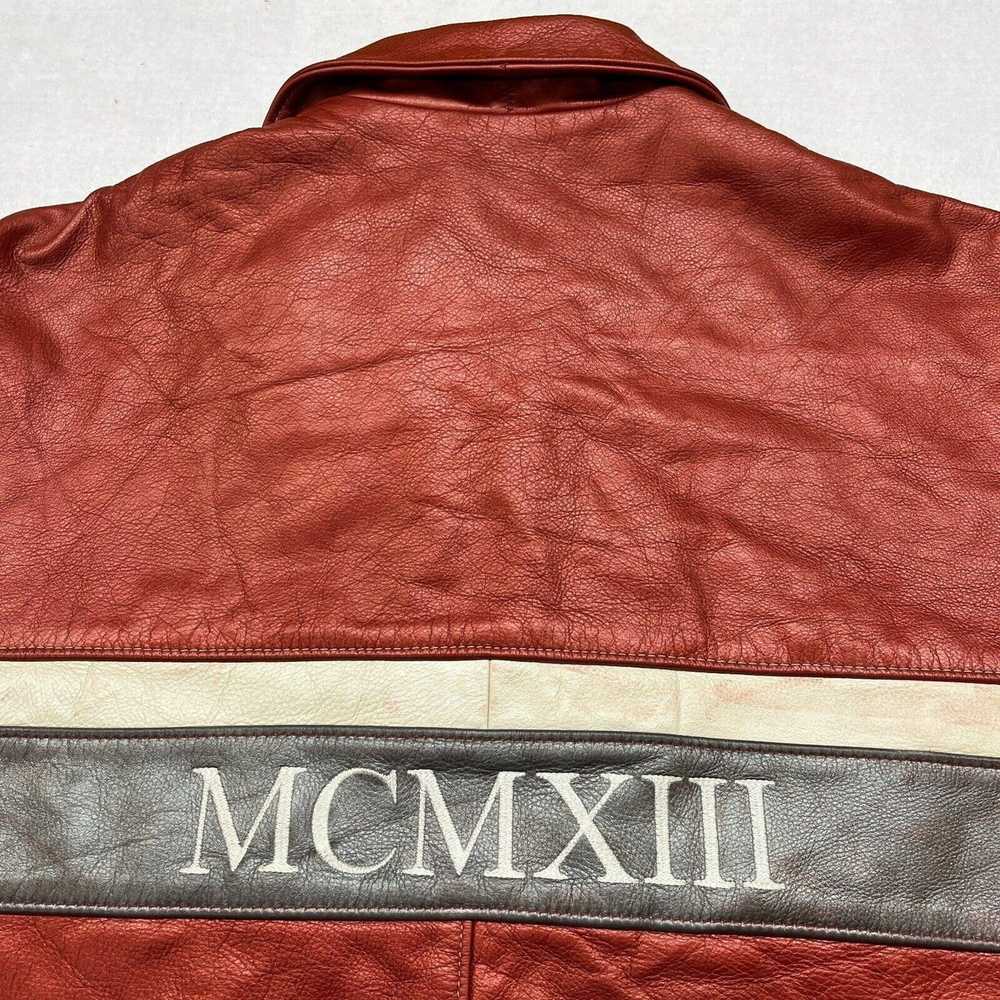 Schott Vintage SCHOTT NYC Leather Jacket Size 2XL… - image 8