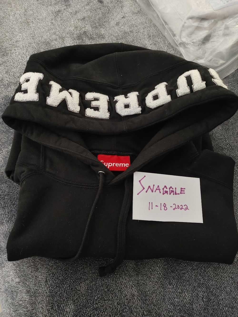 Supreme Supreme Paneled Hooded Sweatshirt (L) - image 9