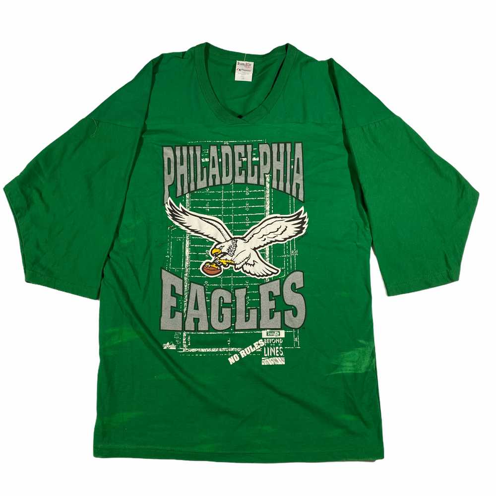 90s Philadelphia Eagles Jersey Shirt XXL - image 1