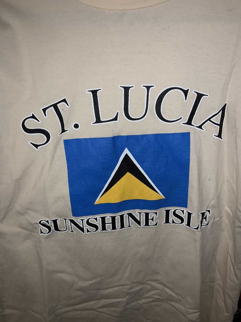 Caribbean St. Lucia Tee - image 3