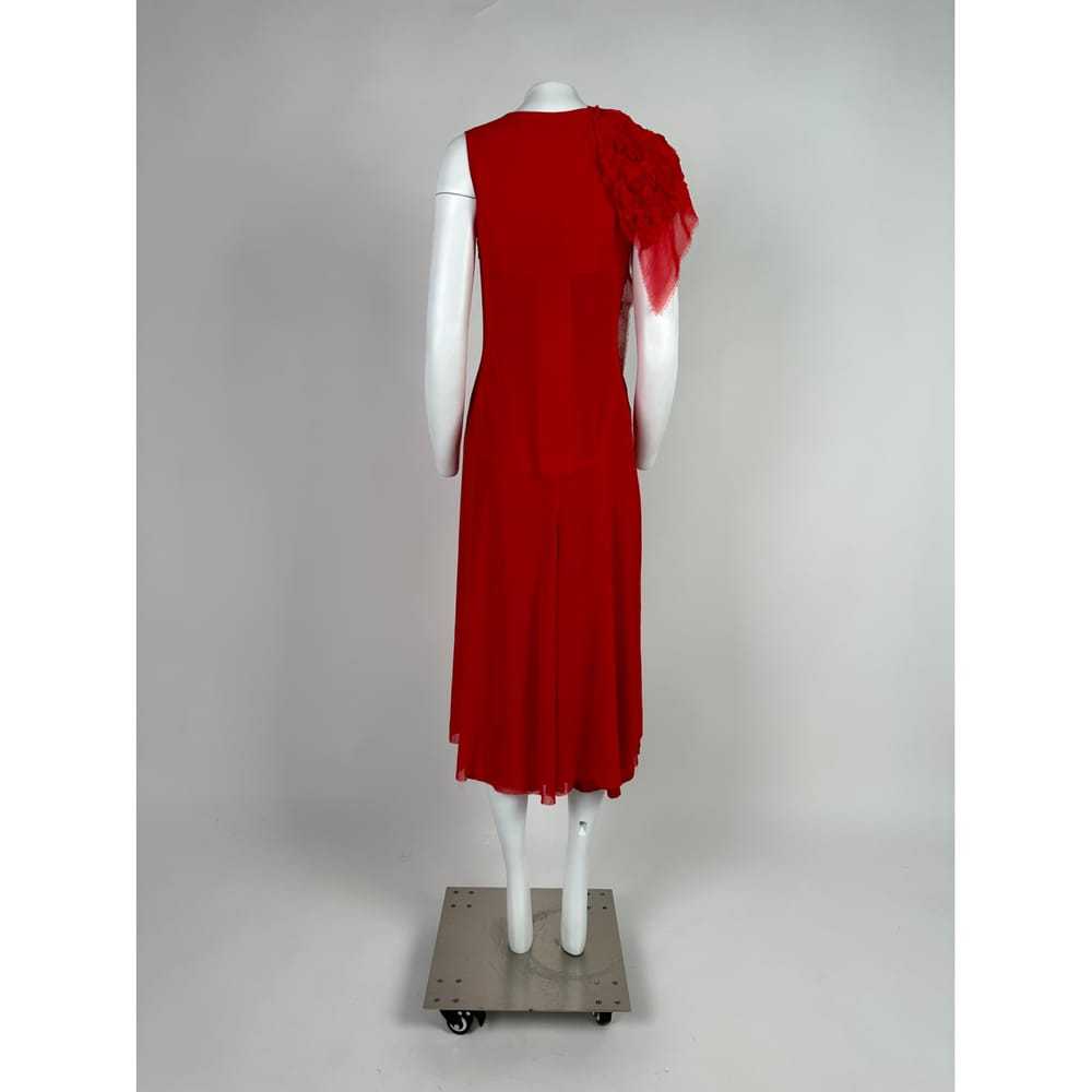 Yohji Yamamoto Silk mid-length dress - image 4