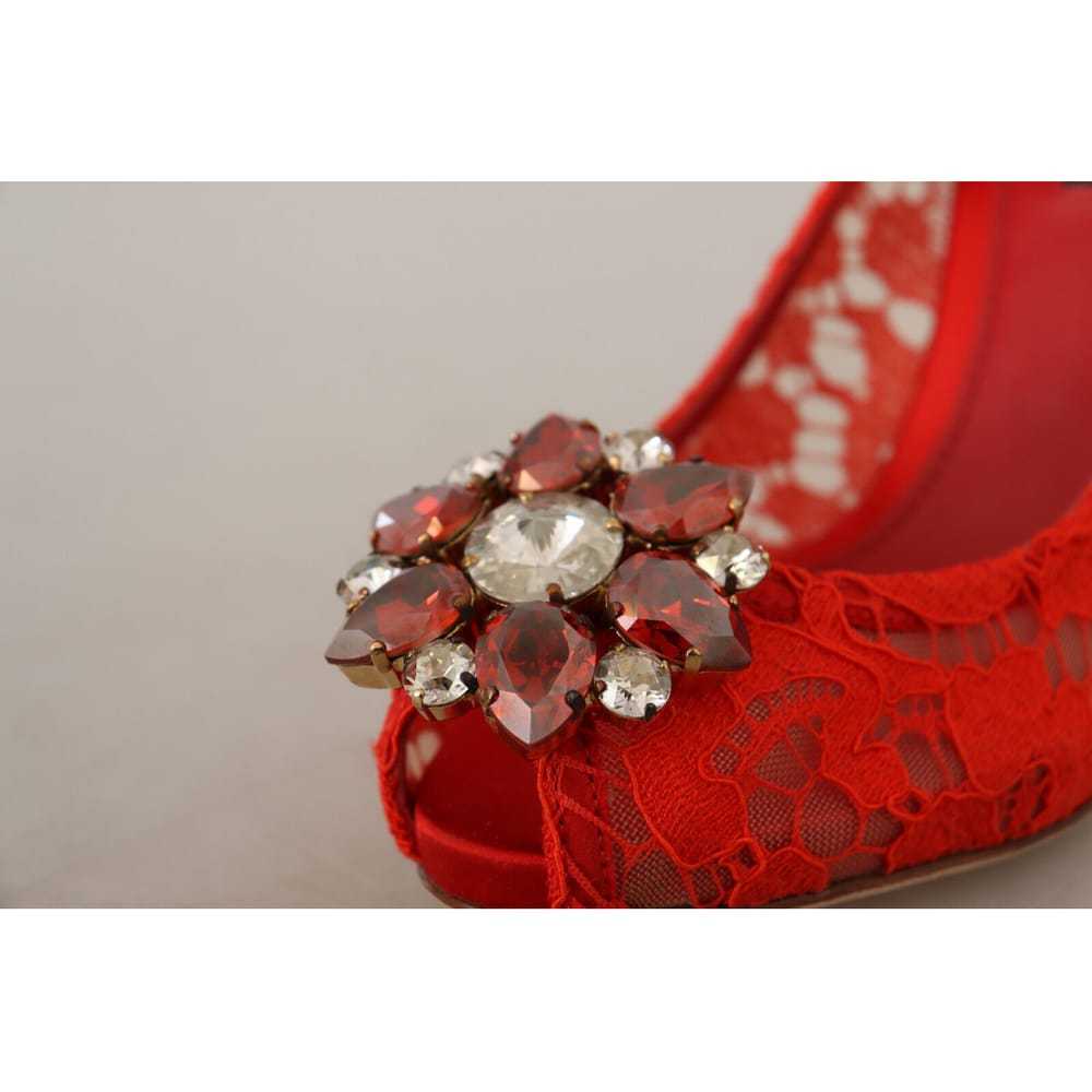 Dolce & Gabbana Taormina leather heels - image 2