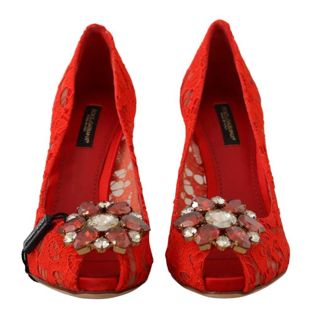 Dolce & Gabbana Taormina leather heels - image 6