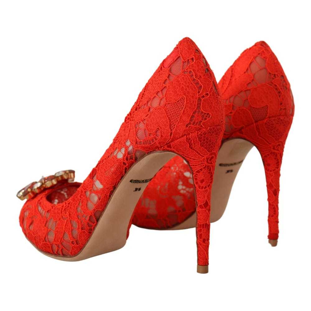 Dolce & Gabbana Taormina leather heels - image 8