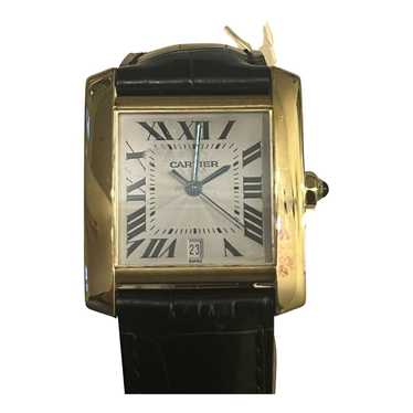 Cartier Tank Française yellow gold watch