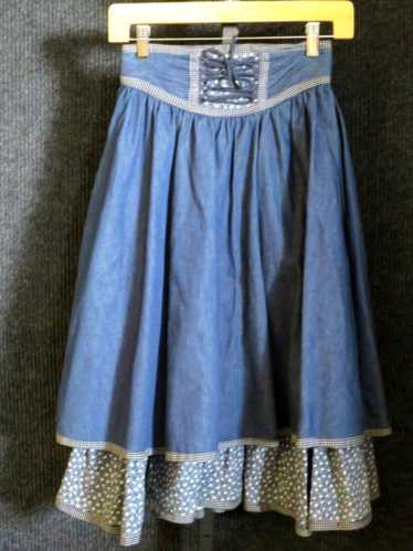 Gunne sax vintage denim skirt - Gem