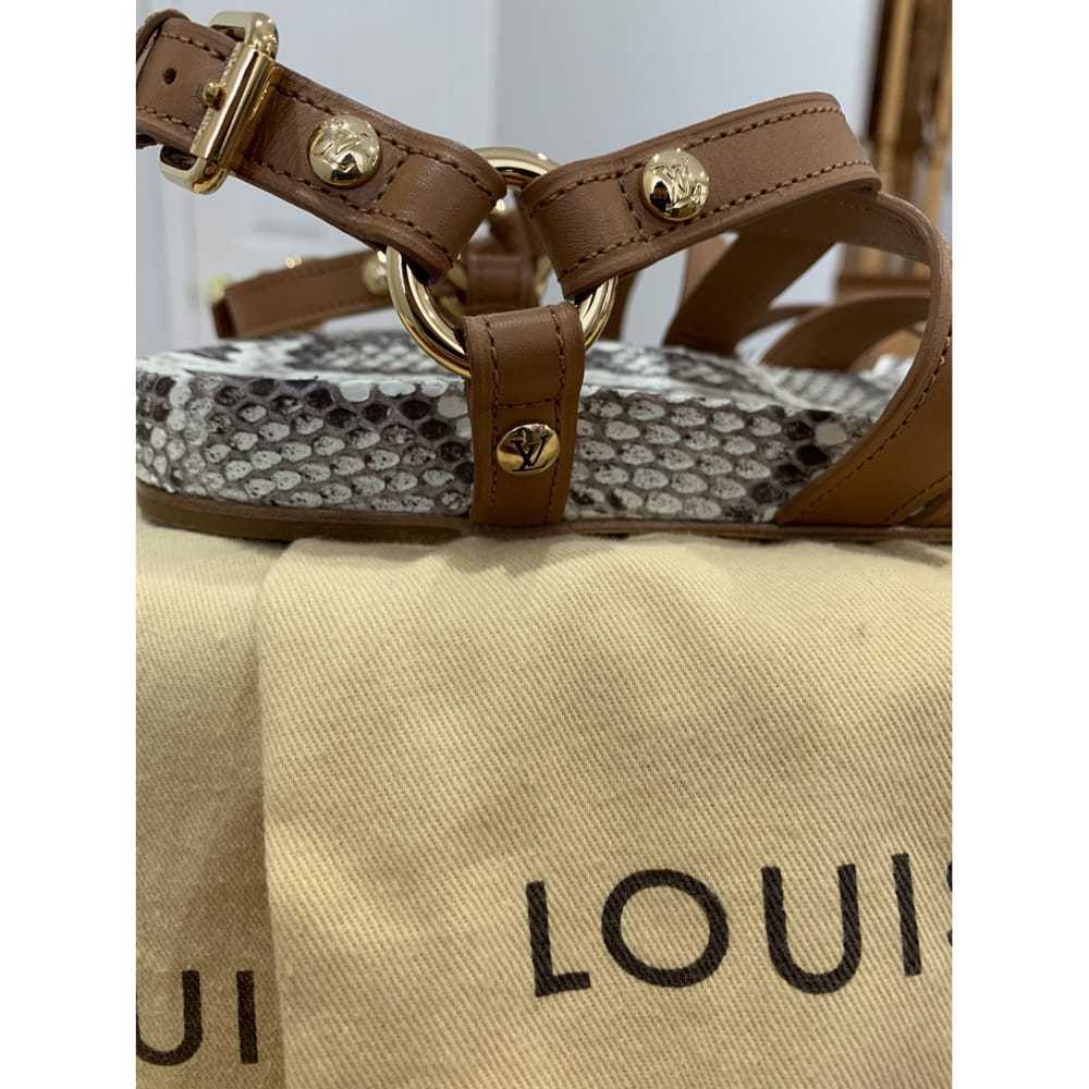 Louis Vuitton Python sandal - image 3