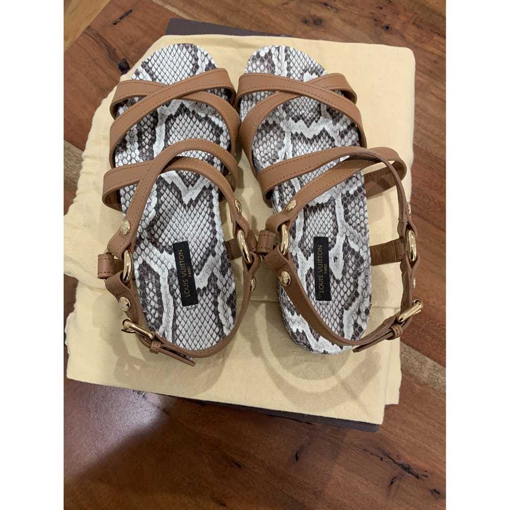 Louis Vuitton Python sandal - image 6