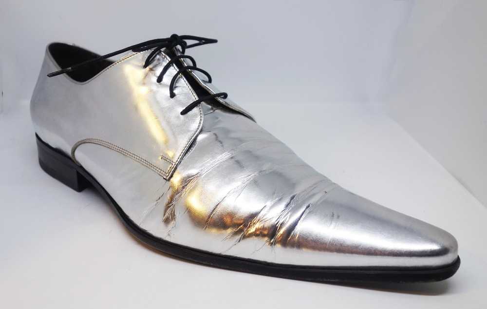 Patrick Cox Pointy silver shoes - image 2