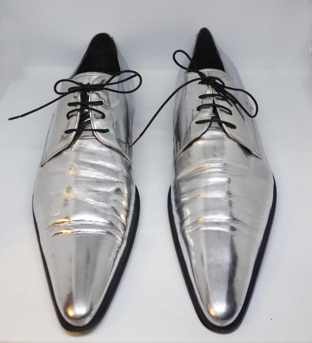Patrick Cox Pointy silver shoes - image 3