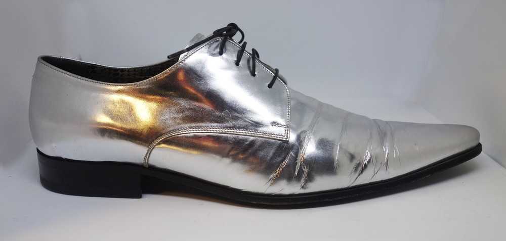 Patrick Cox Pointy silver shoes - image 6