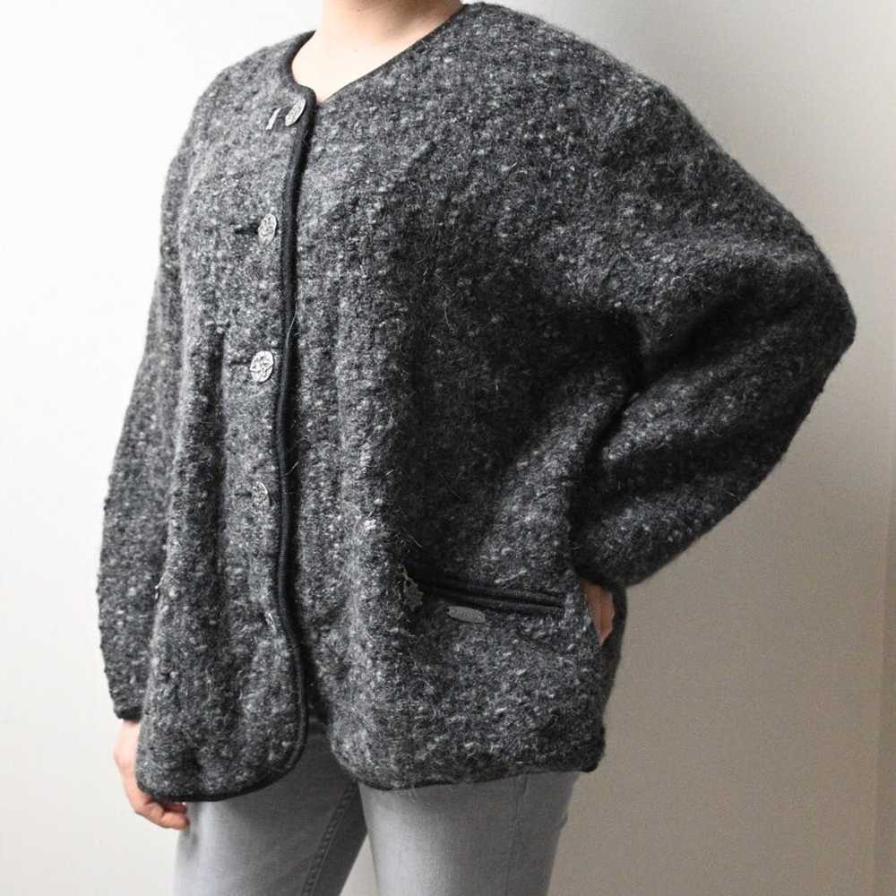 Giesswein × Vintage Vintage Wool Cardigan Coat by… - image 1