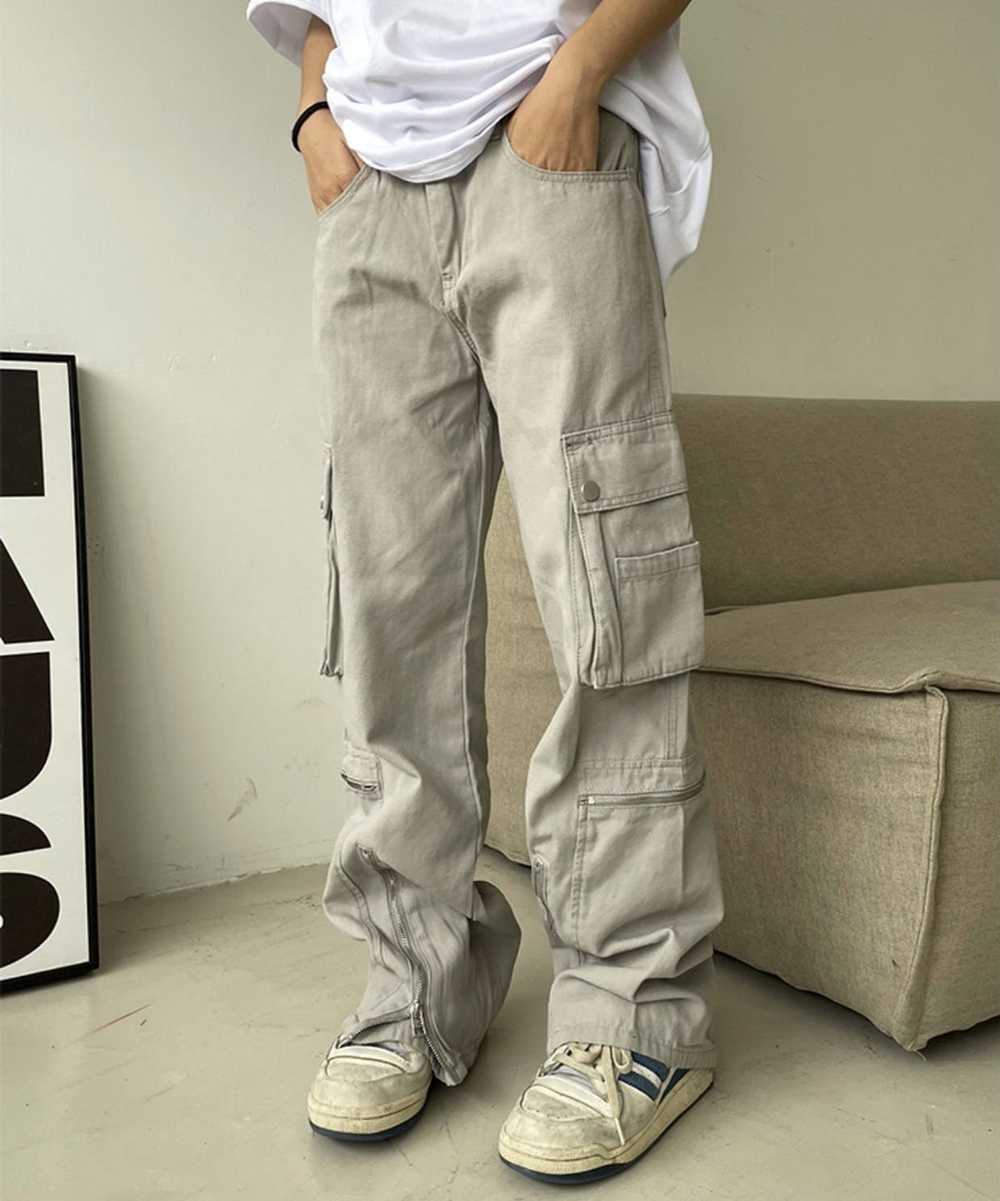 Streetwear Retro punk pants - image 1