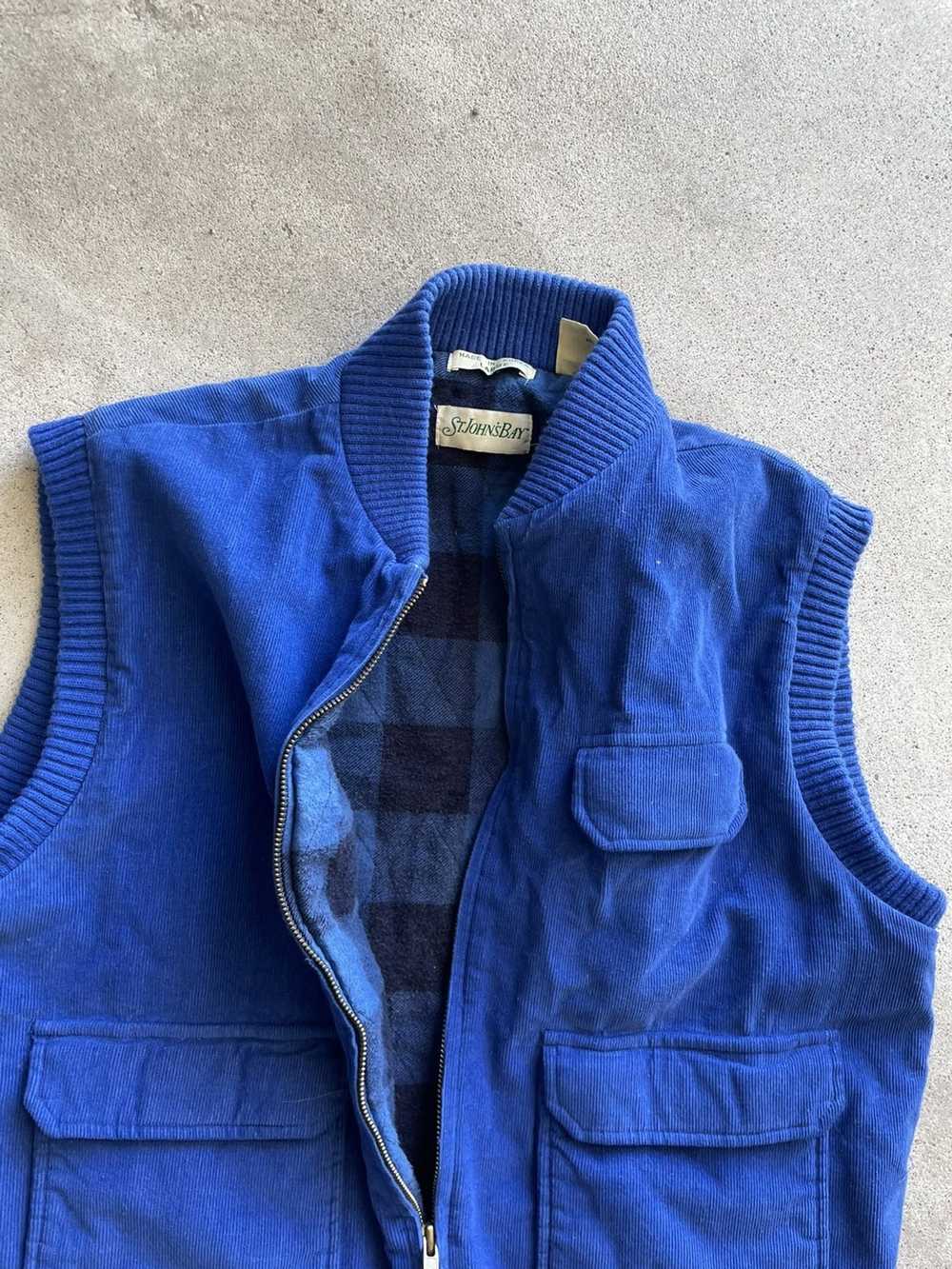 Vintage Vintage corduroy utility vest - image 4