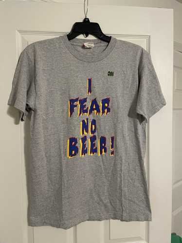 Vintage Vintage I Fear No Beer Shirt Large