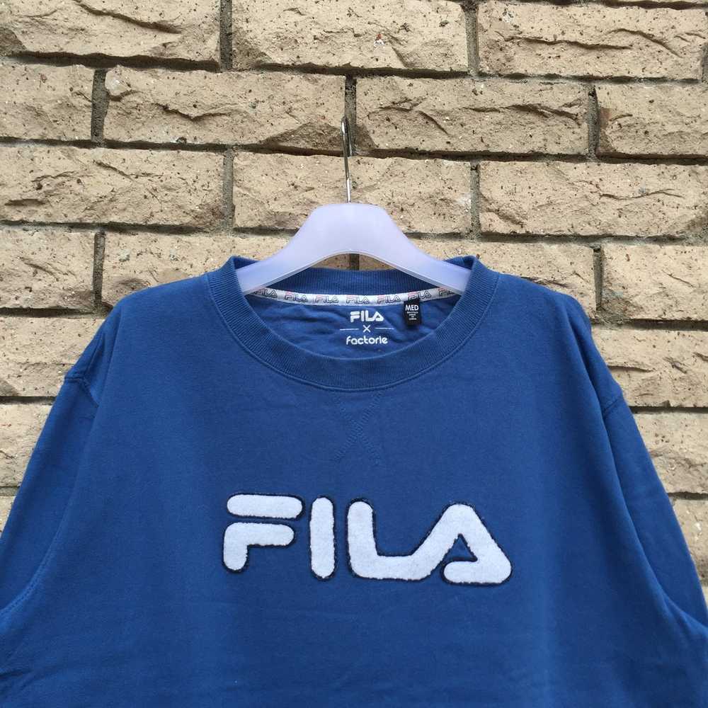 Factorie × Fila × Streetwear FILA X FACTORIE swea… - image 2