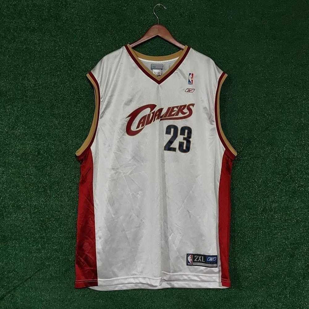 Vintage - Men - adidas LeBron James Cavaliers Jersey - Dark Red - Nohble