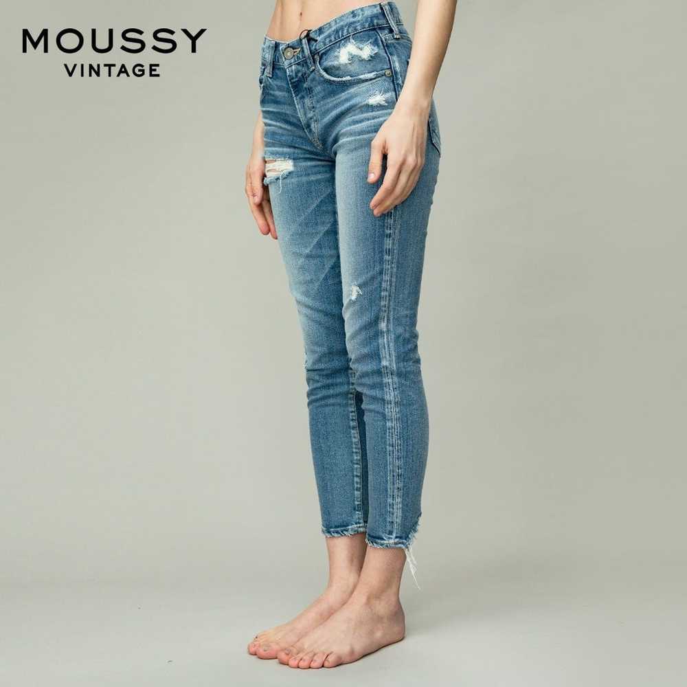 Japanese Brand × Moussy Moussy Vintage Distressed… - image 2