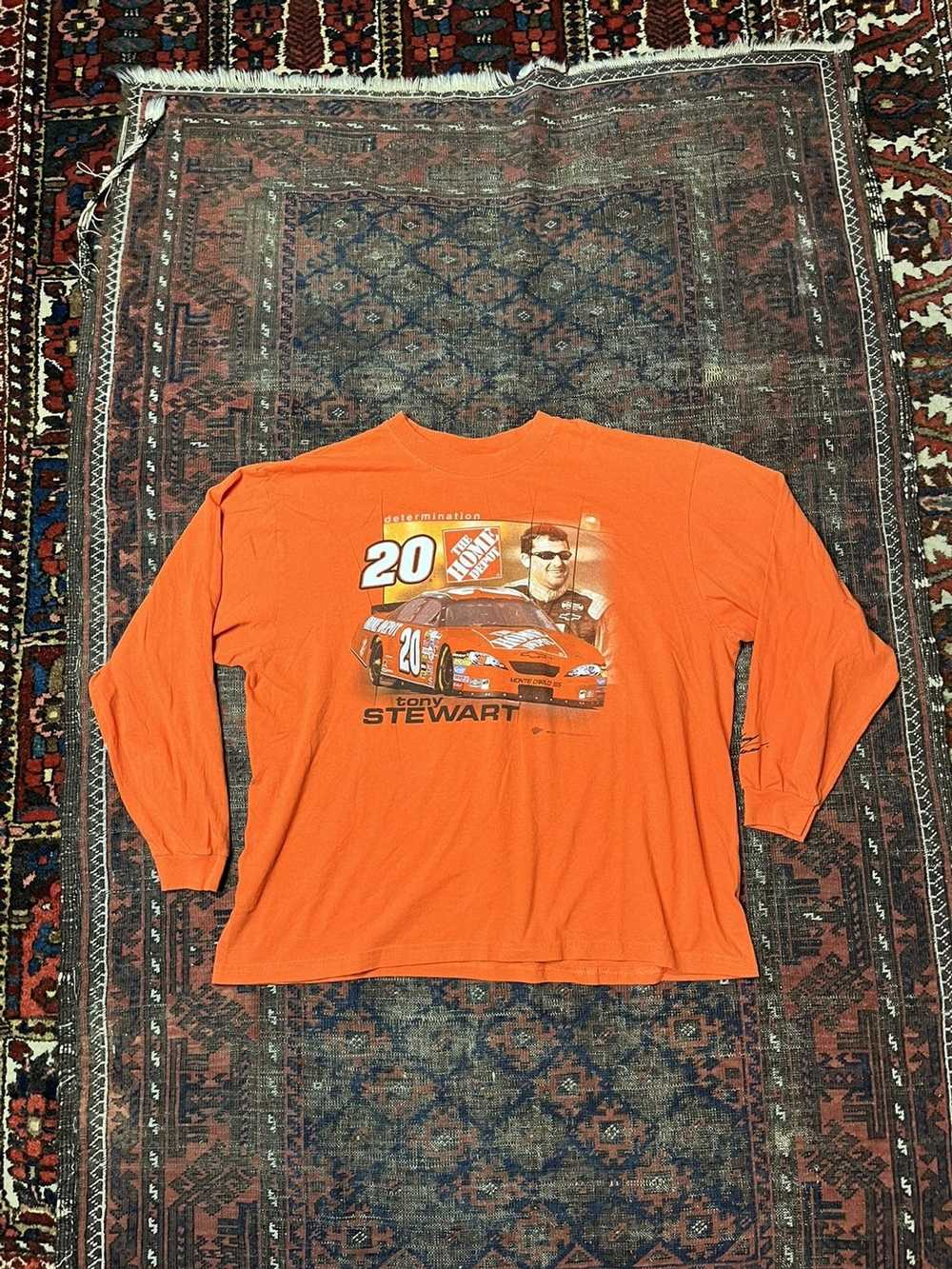 NASCAR × Vintage Vintage Tony Stuart racing shirt - image 1