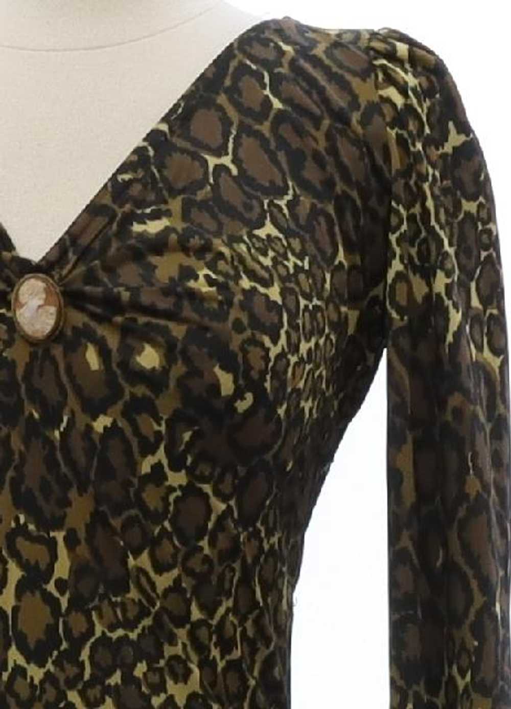 1970's Darjon Womens Animal Print Shirt - image 2