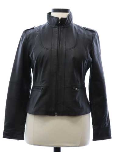 1990's Kenneth Cole Reaction Womens Leather Jacket