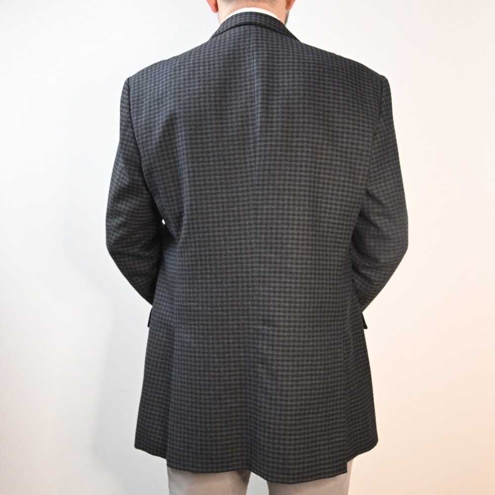 Hugo Boss Hugo Boss checked blazer 100% wool - image 3