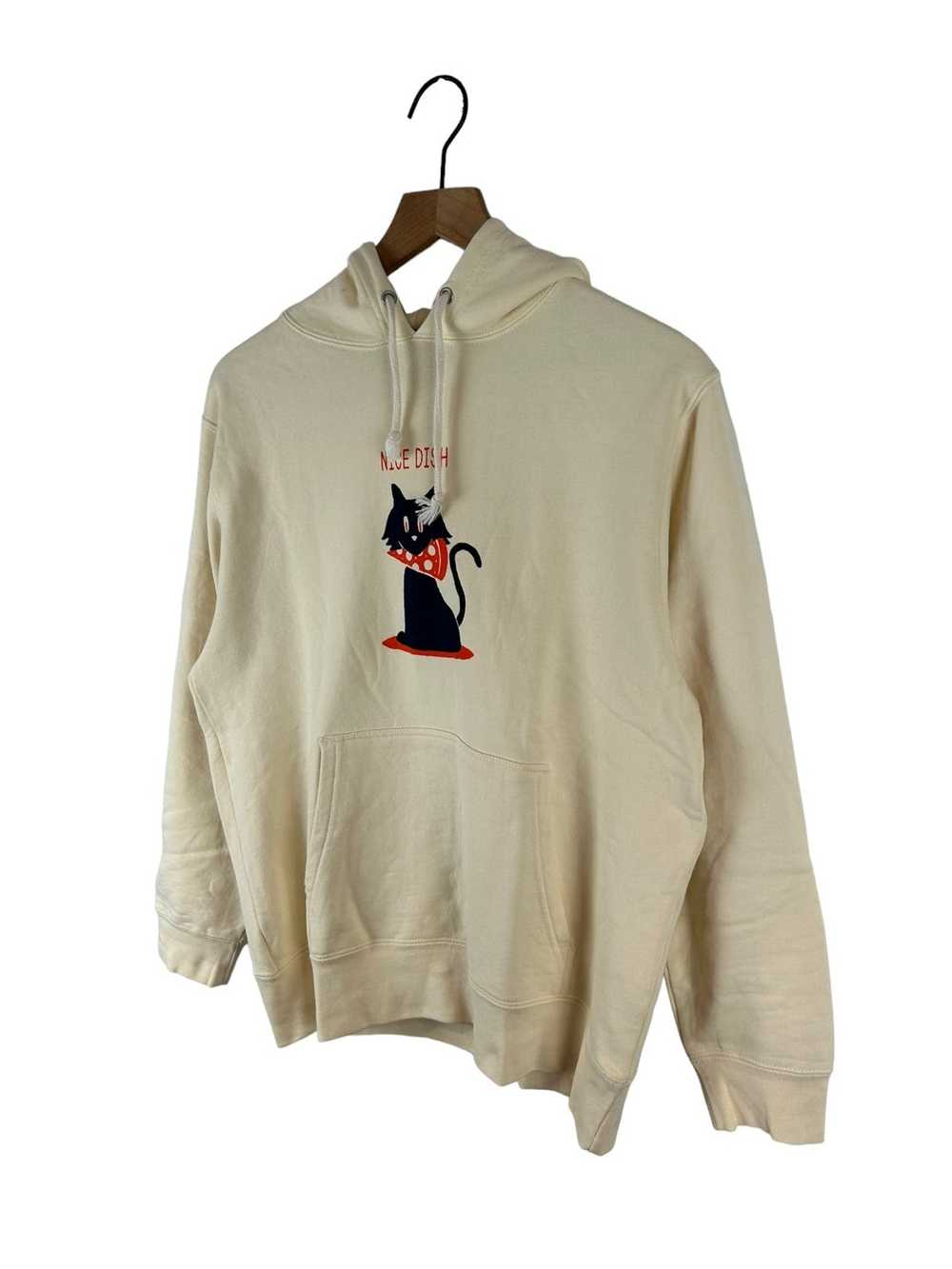 Beams Plus Beams Nice Dish Cat Print Hoodie - image 2