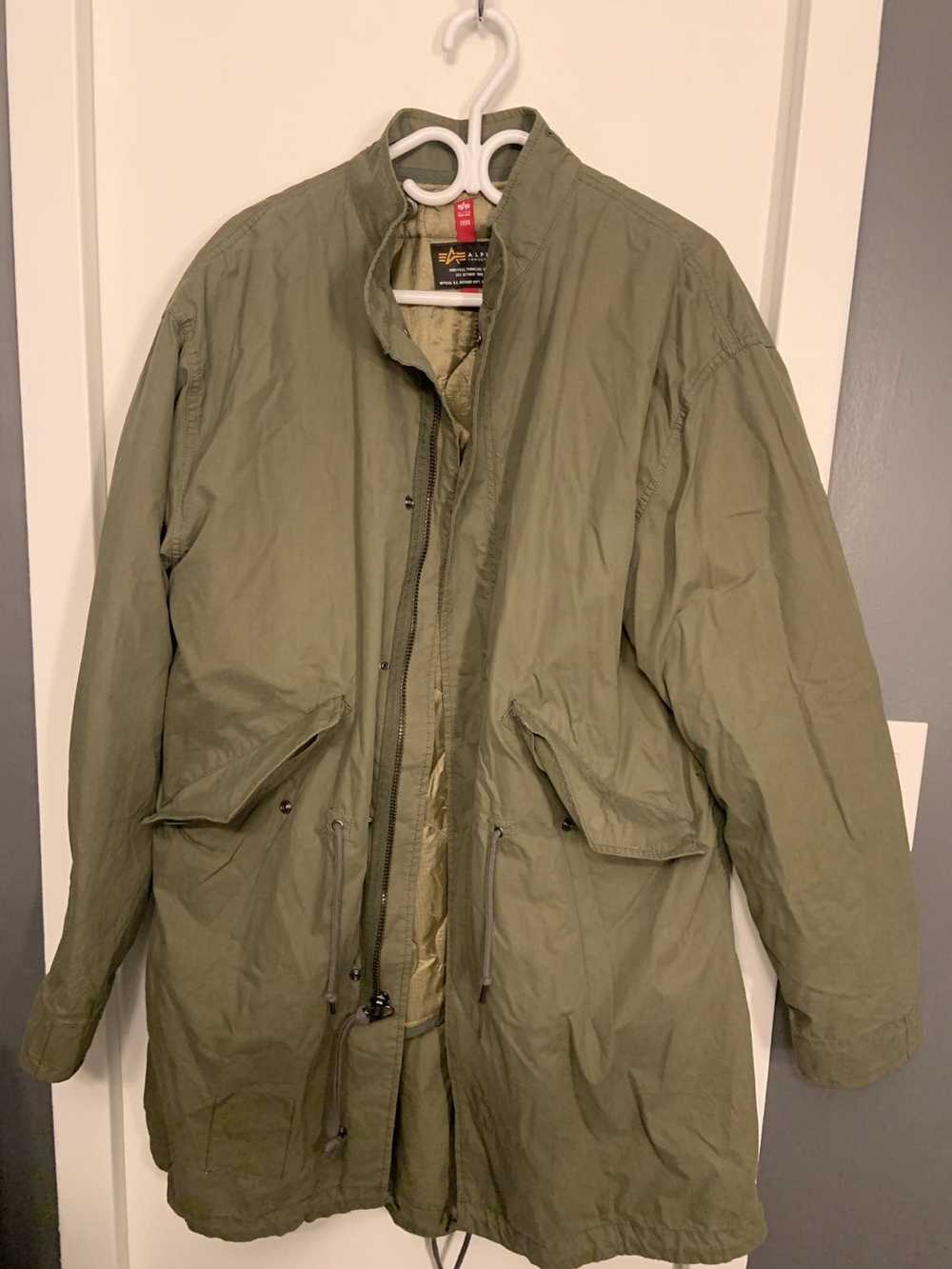 Alpha Industries Alpha Industries Army green jack… - image 1