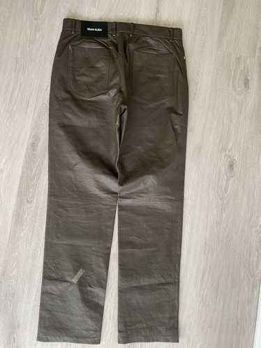 J.W.Anderson SEAN SUEN Sheepskin Leather pants - image 1