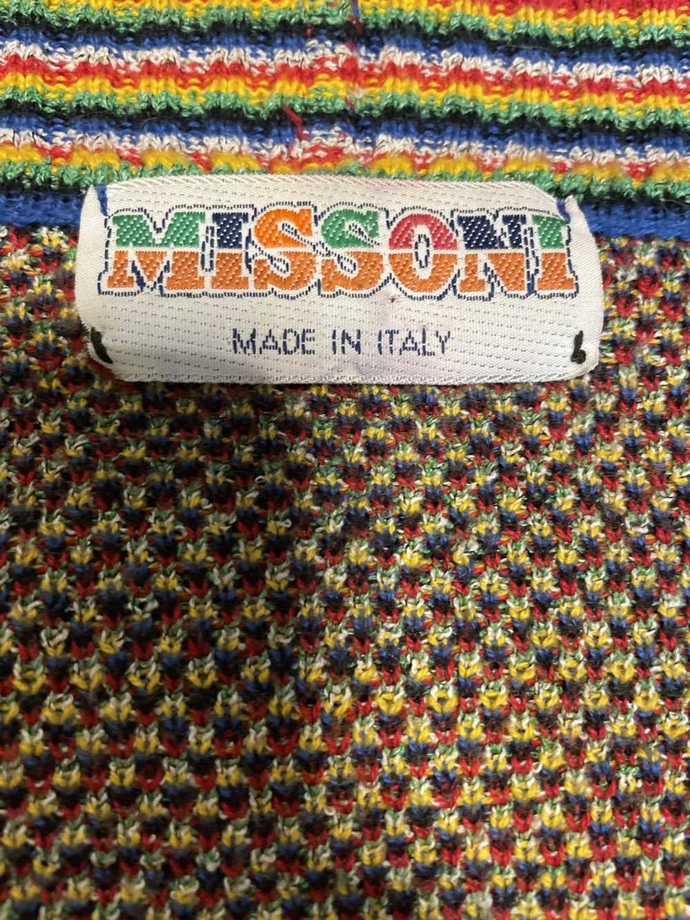 Missoni Missoni x Vintage x RARE x Robot Cardigan - image 6