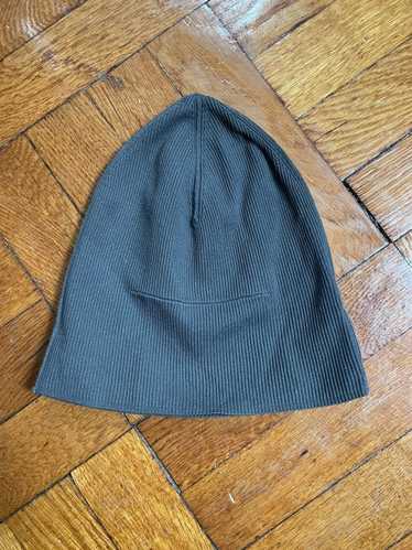 Marni Marni Grey Ribbed Beanie Hat size Large