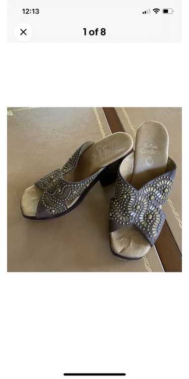 Calleen Cordero Studded Sandals