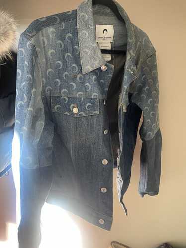 Marine Serre Regenerate Denim Jacket