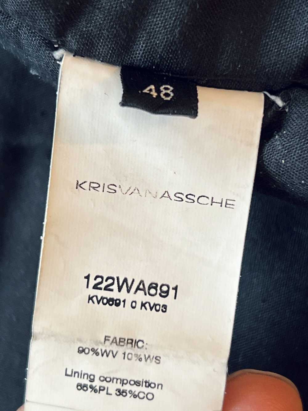 Kris Van Assche Short padded jacket 100% Wool - image 3