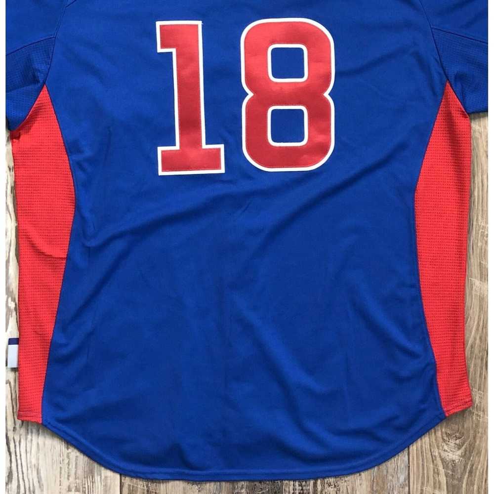 Majestic Chicago Cubs #18 Majestic Authentic Jers… - image 3