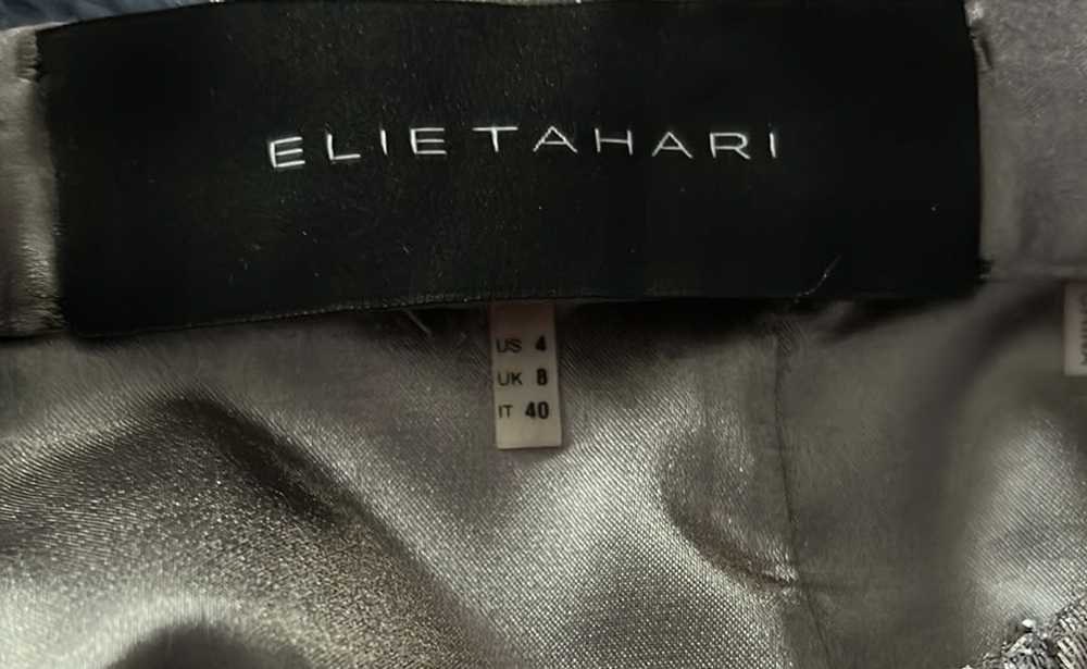 Elie Tahari Elie Tahari Tessa Silver Pink Metalli… - image 7