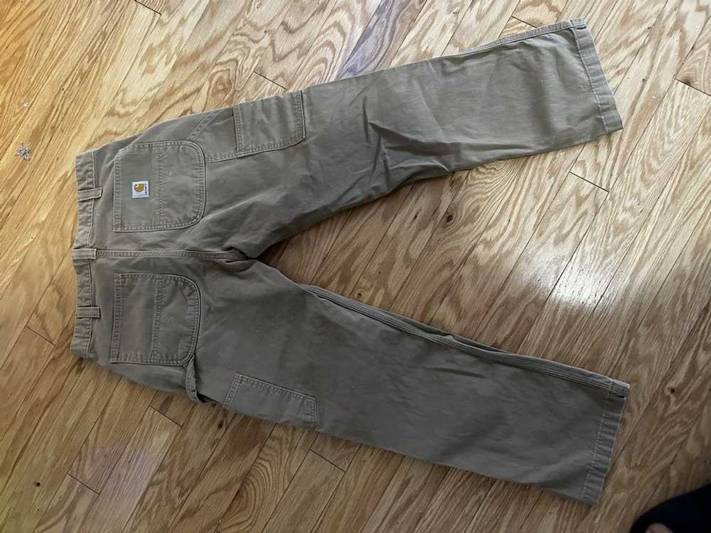 Carhartt × Streetwear Carharrt Khaki work Pants - image 2