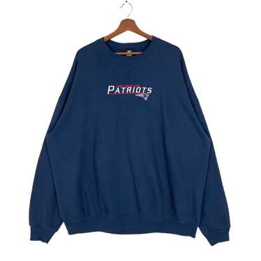 Men's New England Patriots Mitchell & Ness x Warren Lotas Black NFL  Pullover Hoodie