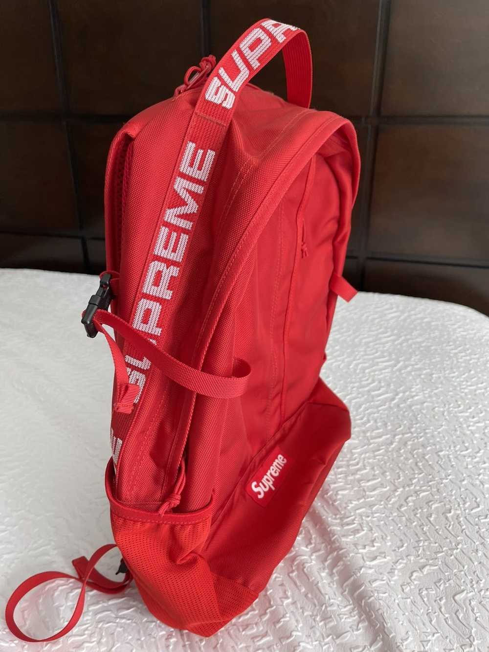 Supreme SS18 Backpack - Red - image 3