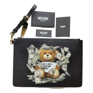 Moschino Leather clutch bag - image 1