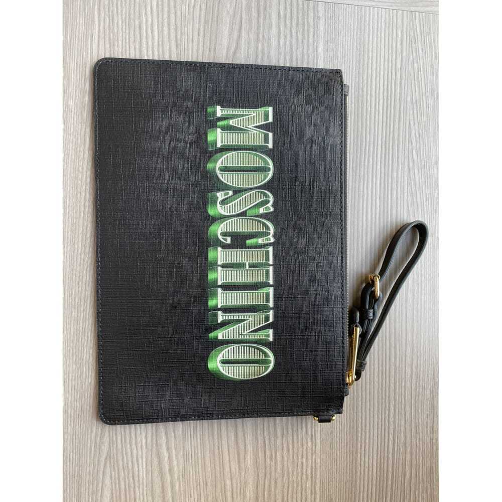 Moschino Leather clutch bag - image 3