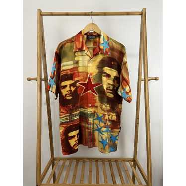 XL Che Guevara T Shirt 2000s Political Tee Embroidery Socialism CIA  Communist