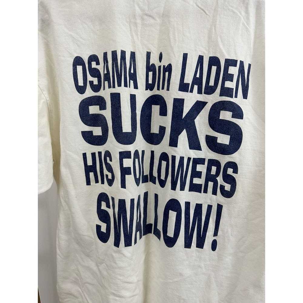 Vintage VTG Osama Bin Laden Sucks His Followers S… - image 4