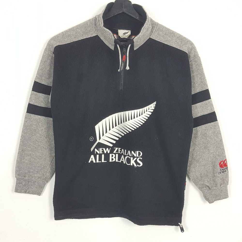 All Black × Canterbury Of New Zealand × Vintage N… - image 1