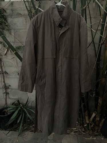 London Fog × Vintage dark brown rain coat