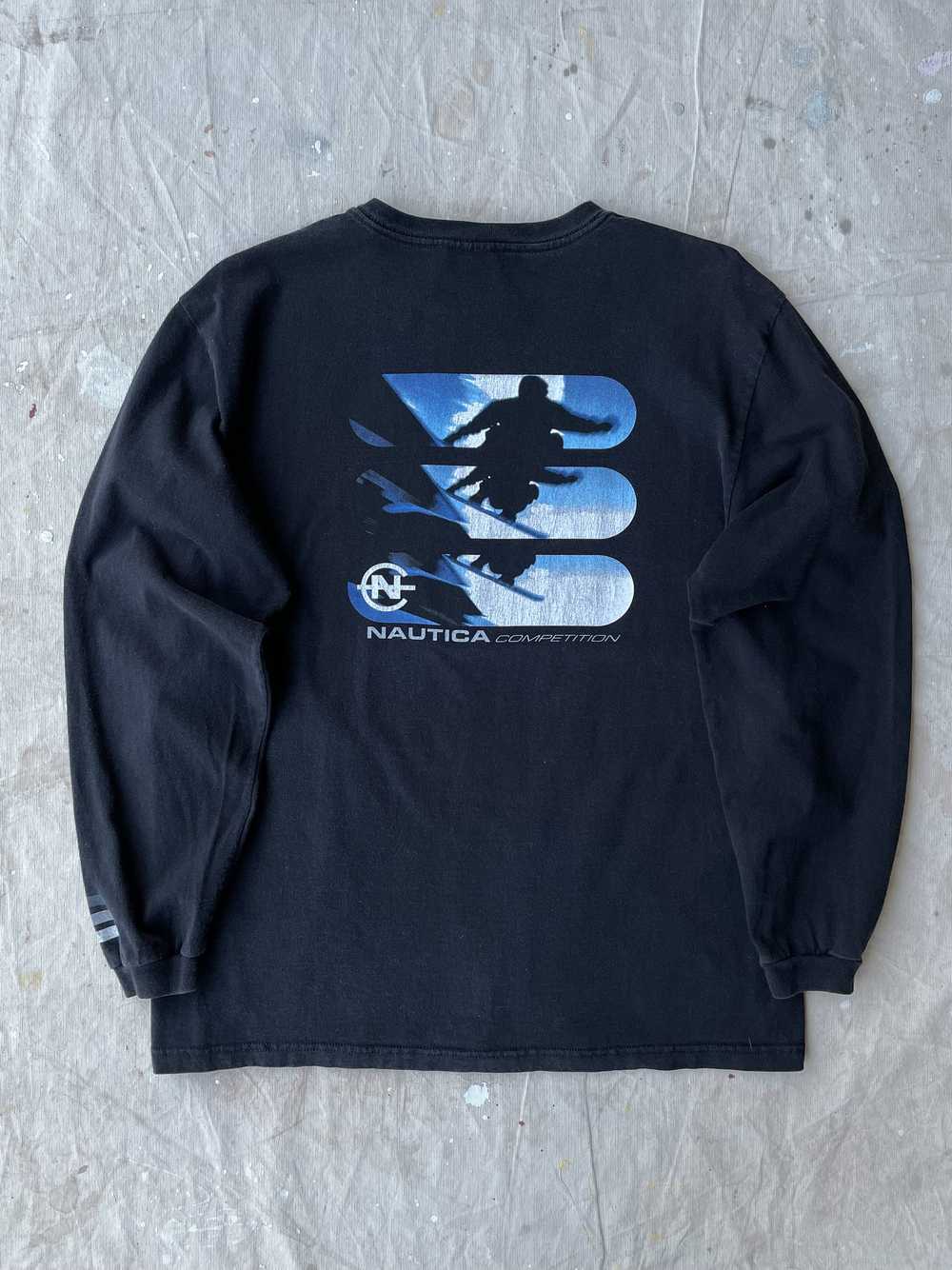 NAUTICA SNOWBOARDING LONG SLEEVE—BLACK [L] - image 1